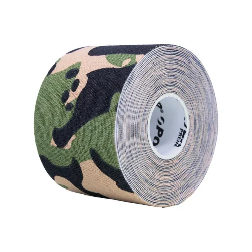 CINTA KINESIOLÓGICA CAMUFLADO VERDE POWER PRENE